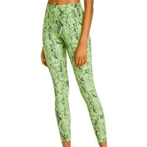 ALO YOGA High Waist Snakeskin Vapor Legging S